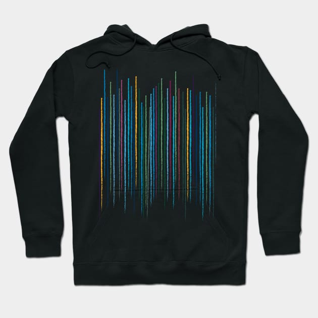 Thin Vernal Lines Hoodie by PSCSCo